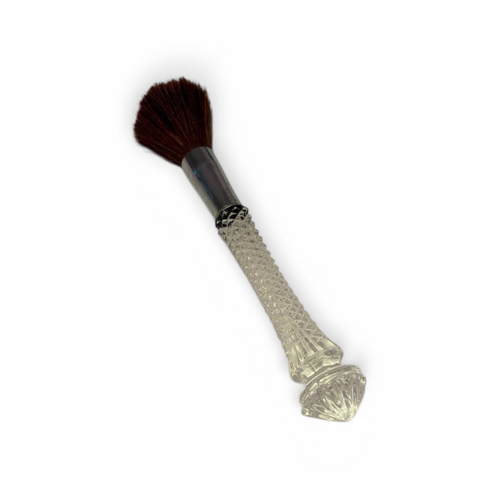 Crystal Handled Makeup Brush, 6.5”, Unbranded